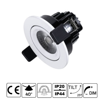 Ceiling downlights fire rated