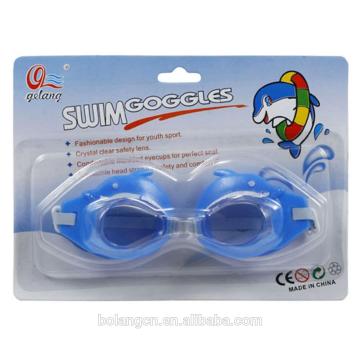 Cartoon safety kids plastic simming goggles