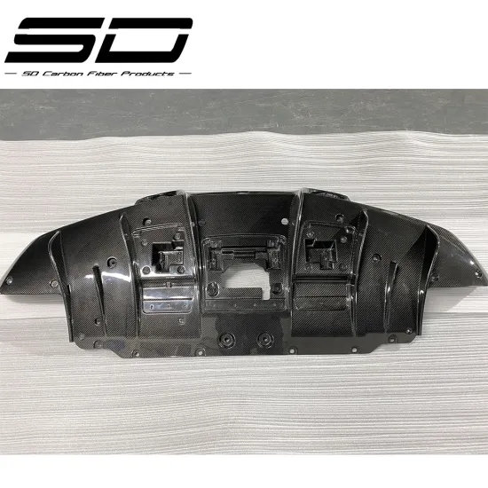 OEM Rear Diffuser Dry Carbon Fiber Car Parts For Ferrari F8