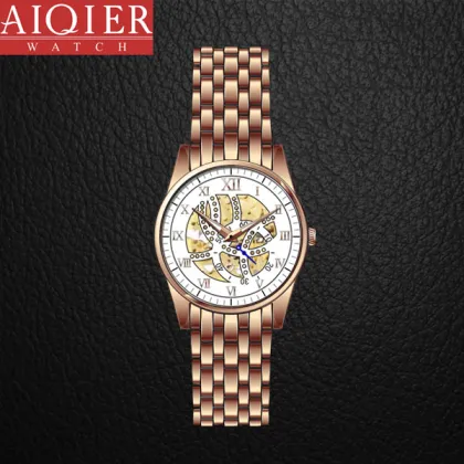 2017 waterproof mechanical automatic men watch