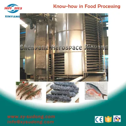 sprial quick freezing machine
