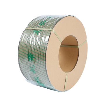 Fábrica de cintas plásticas para embalagens de PP de cor verde