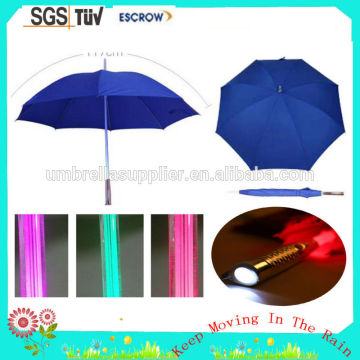 Clear poe super light led umbrella