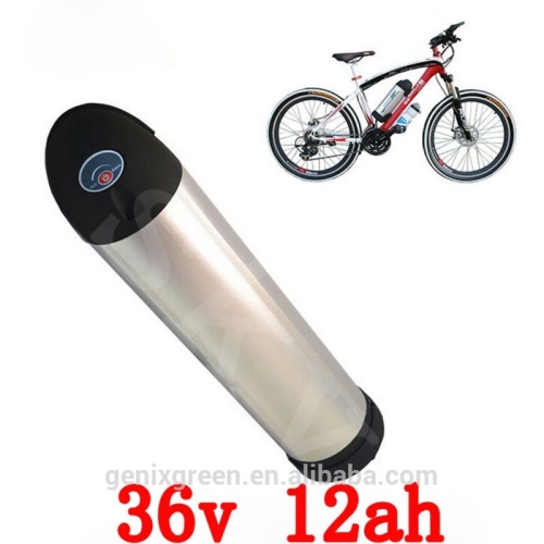Deep cycle 36v 12Ah Li-ion bottle battery pack for E-bike