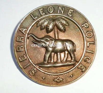 Officer metal badges, security metal badges, customer-made badges