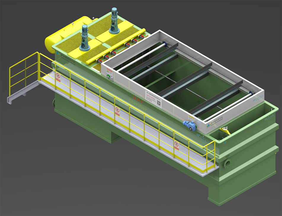 Equipamento de flutuação de ar de grande capacidade