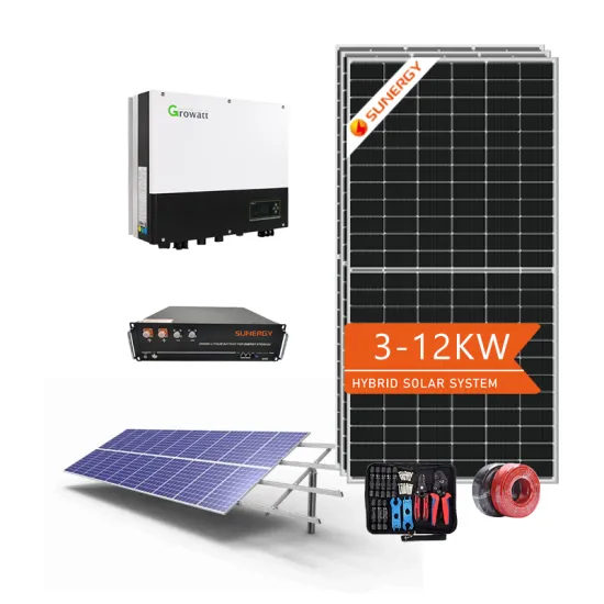 2024 Hot Sale 10kw Hybrid Solar Power System Kit for Home Use