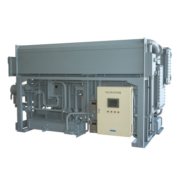 Low-grade waste steam powered absorption chiller