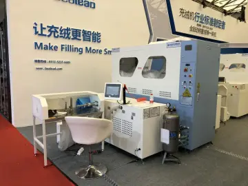Two Head Auto Down Filling Machine