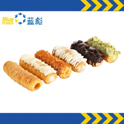 Cornet Pie: Sweet Flaky Pastry Cone for Cafe Treats