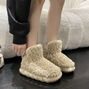 cartoon slipper shark plush boots