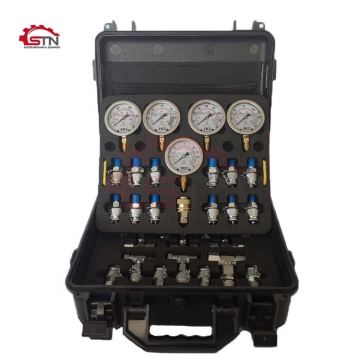 Portable Hydraulic Pressure Measuring Box: Excavator Hydraulic Pressure Gauge Test Kit by Factory Supply