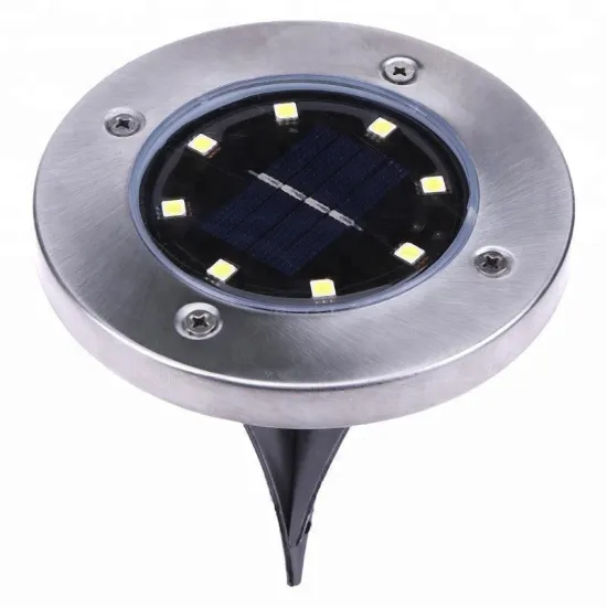 8-Bulb Waterproof Outdoor Walkway Solar Disk Lawn Lights: Solar-Powered LED Underground Lighting for Gardens