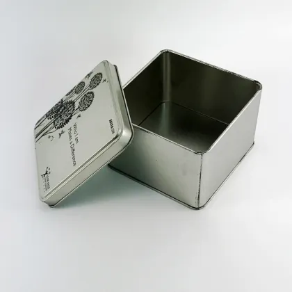 Wholesale Metal Tin Square Gift Tin Pill Tin Box OEM