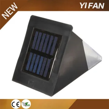 Portable garden motion sensor wall mounted outdoor solar lights