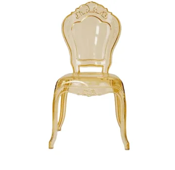 Rental Wedding Event Resin Plastic Transparent Clear Party Dining Bella Chairs