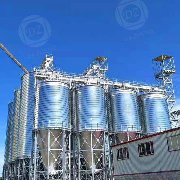 Захранване за обработка на спирална оклузална стоманена плоча силоз