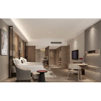 High-End Factory Wholesale Modern Hotel Bedroom Furniture for Crown Plaza