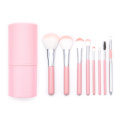 Makeup Brush Set Pink Professional Makeup Brushes 8pcs Makeup Brush With Case Supplier