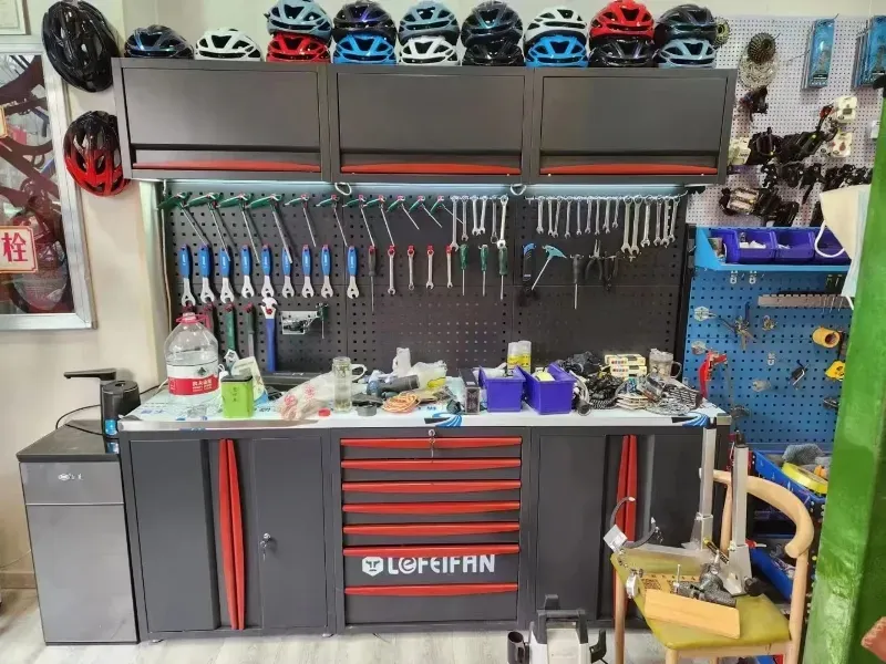 OEM Customized Garage Storage Workstation Tool Solution
