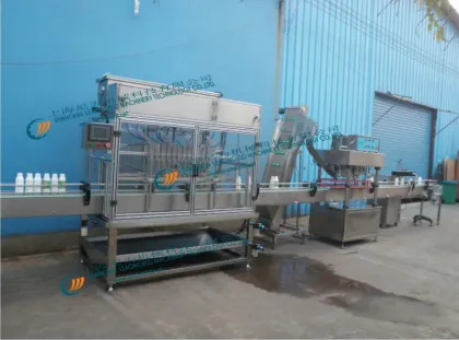 automatic single line coolant filling machine