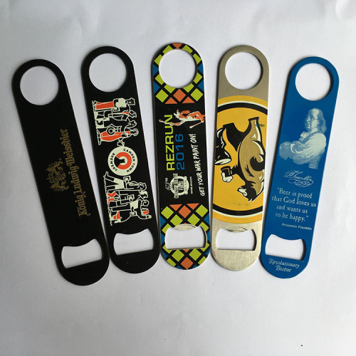 Flat Speed Bottle Opener Sublimation Beer Opener