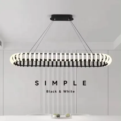 Modern Italian Restaurant Chandelier