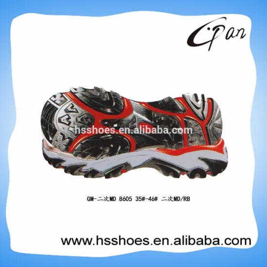 Recyclable rubber outsole for shoes