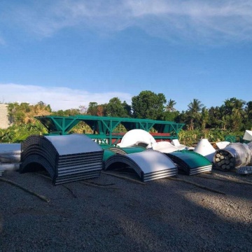 Silos de cemento de soldadura usados ​​para planta de mezcla de concreto