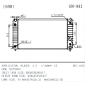 Kühler für Chevorlet Blazer 2.2 OEM 52472963