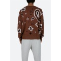 Paisley Muster Herren -Sweatshirts sind zum Verkauf angeboten