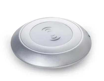 Qi wireless charger for desktop
