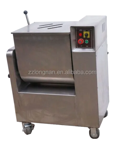 Large Commercial Meat Mixer and Filling Machine: 50L Capacity, Vegetable Filling, Meat Grinding, Food Grade Stainless Steel Blender