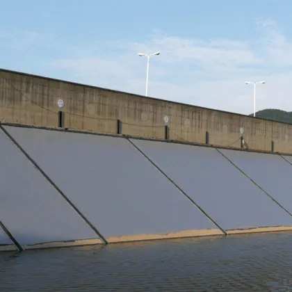 Concrete dam waterproofing coating material