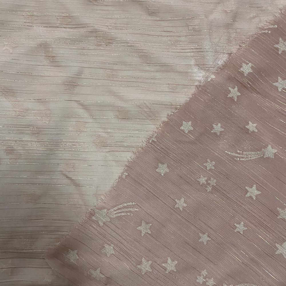 Chiffon Fabric With Luminous Printing