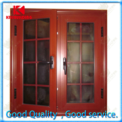 Grill Design Thermal Broken Aluminum Casement Window (KDSC194)