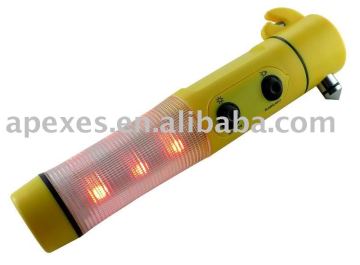 CE and ROHS certified Multi-function Car Emergency Flashlight