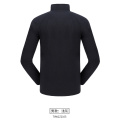 Herren Shaker Fleece Mantel halb offen