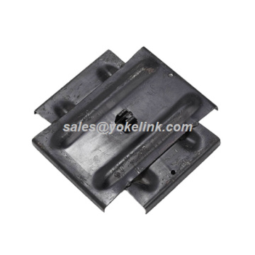 Keresztlemez horgony 1-1/4x24 feketére festve