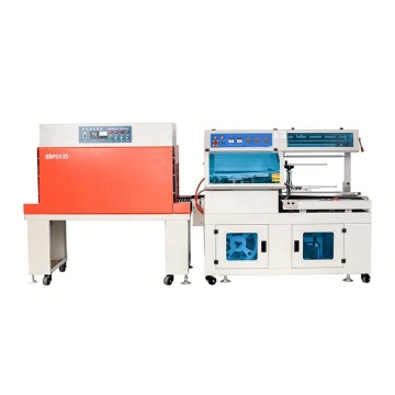 L-Type Seal Film and Heat Shrink Wrapping Machine for Bottles and Egg Trays/Pizzas