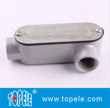 Ul Standard 3/4", 4" Aluminum Ll Type Rigid Conduit Body For Imc / Rigid Conduit Fitting