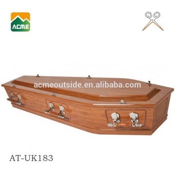 AT-UK183 good quality zinc coffin factory