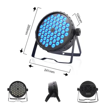 Stage Led Light Big Dipper DMX 54*3W flat patent design PAR Light LPC015