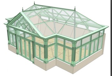 Aluminum Sunroom and Sun Room (TS-333)