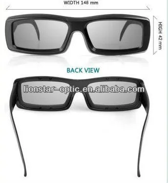 Circular polarized 3d glasses for TV