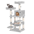 다중 레벨 고양이 나무 고양이 타워입니다