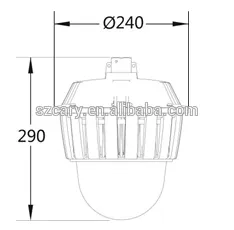 IP65 led tri proof light LED tri proof fixtures damp proof light