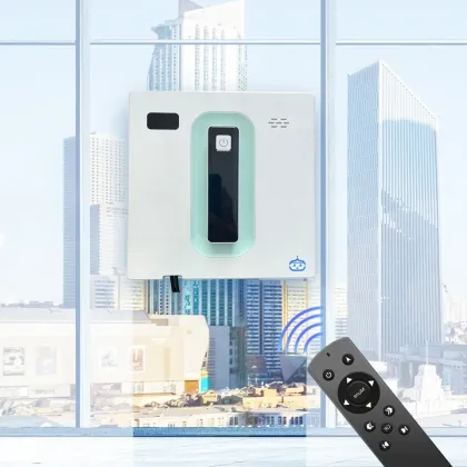 Window Cleaner Robot: Source Factory Glass Cleaning Robot with Spray Water