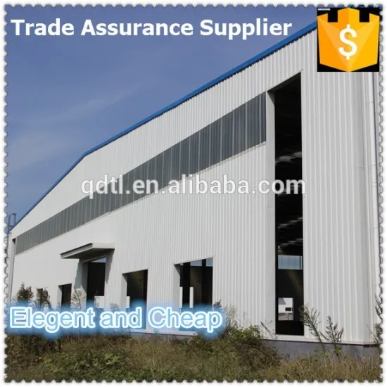 modern style prefabricated steel structure workshop/warehouse/building