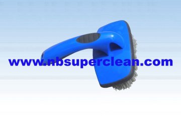 plastic car cleaning wheel brush tyre brush